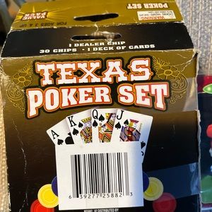 Texas poker set